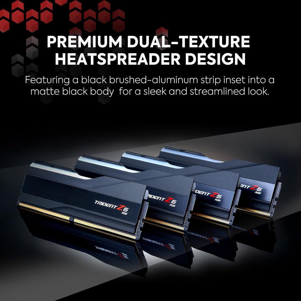 DDR5 RAM 64GB (2x32GB) 6400MT/s Matte Black Q740