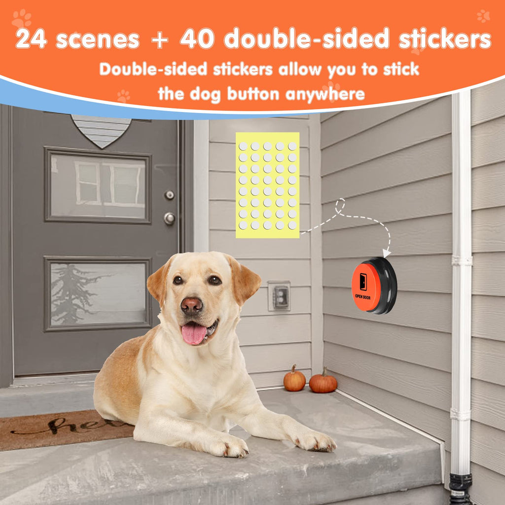 8 Recordable Sound Buttons Dog Training Toy N361