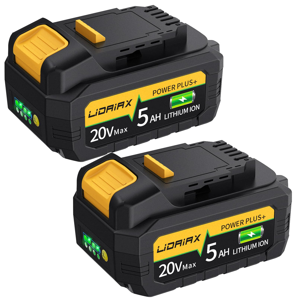 20V Max 5.0AH Lithium Ion Replacement Battery 2 Pack B795