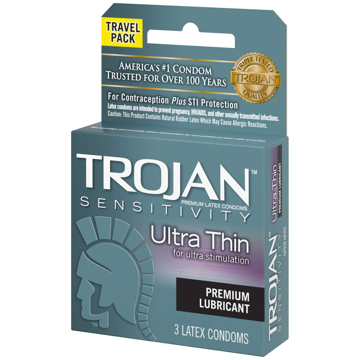 Ultra Thin Lubricated Condoms 3 Count K335