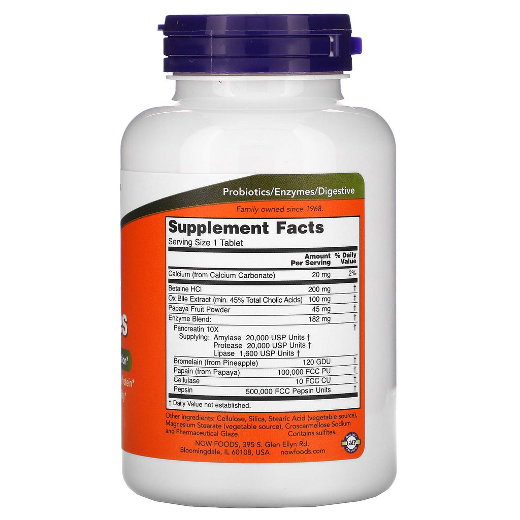 Super Enzymes 180 Tablets Y8178