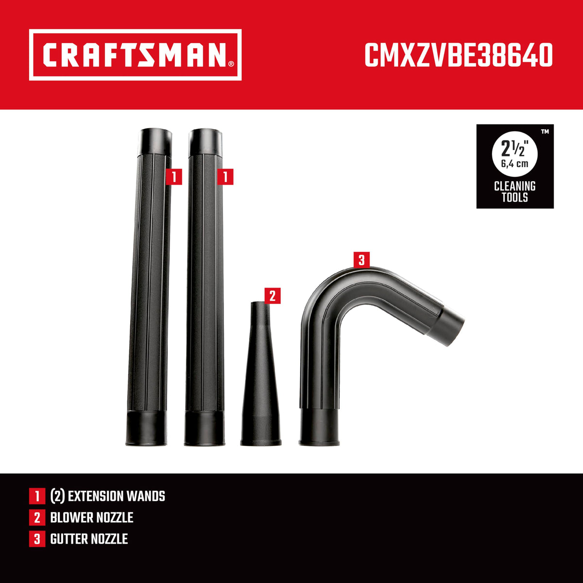 2-1/2 in. Wet Dry Vac Attachment Kit H8325