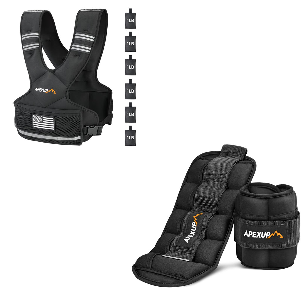 Adjustable Ankle Weights and Weighted Vest Z8072