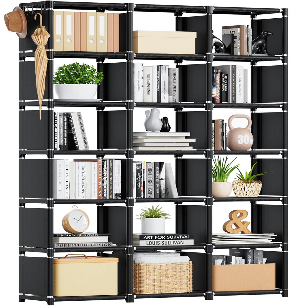 18 Cube Extra Large Bookcase Storage Organizer H5743
