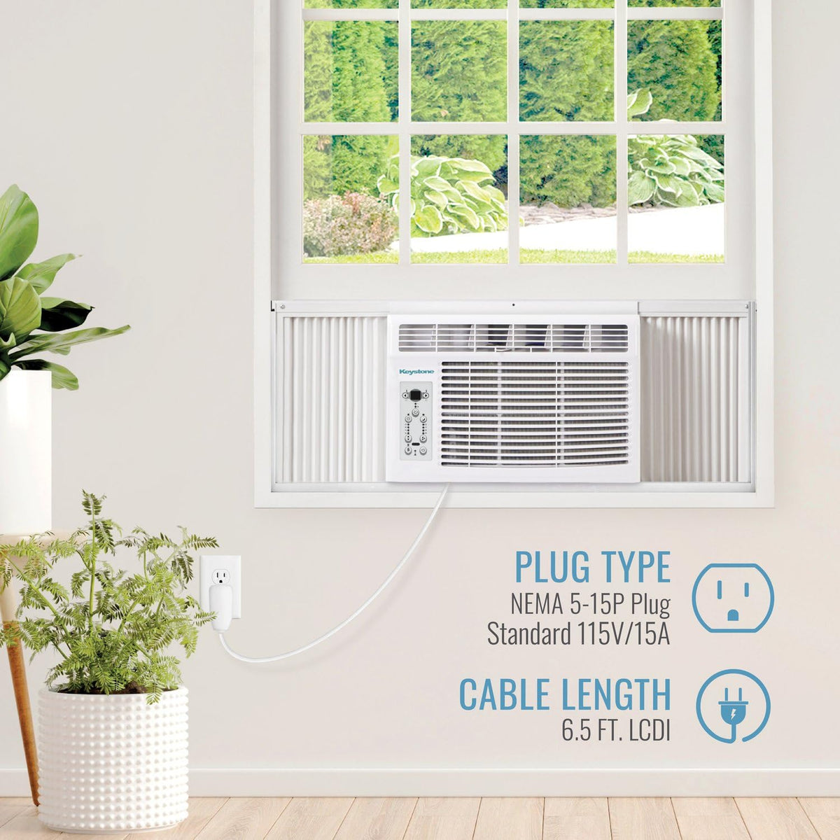 8,000 BTU Window Air Conditioner J3844