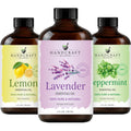 Lemon Peppermint Lavender Essential Oil Set 4 Fl. Oz P49390