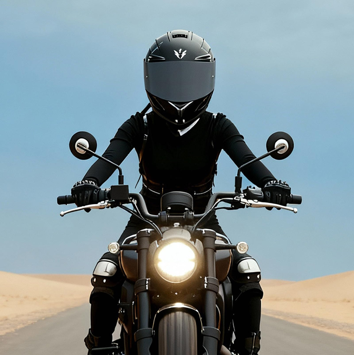 Motorcycle Full Face Helmet with Dual Visor K3039