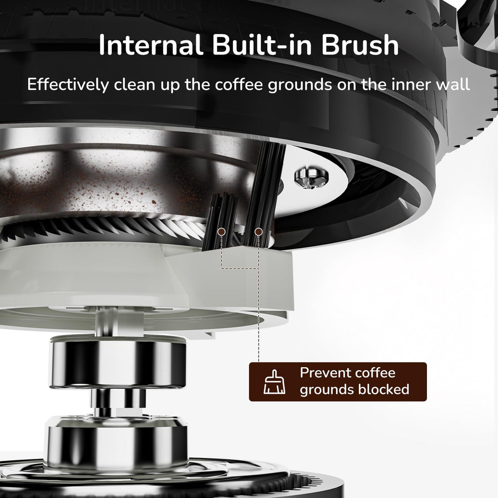 Electric Burr Coffee Grinder, 48 Grind Settings U461779