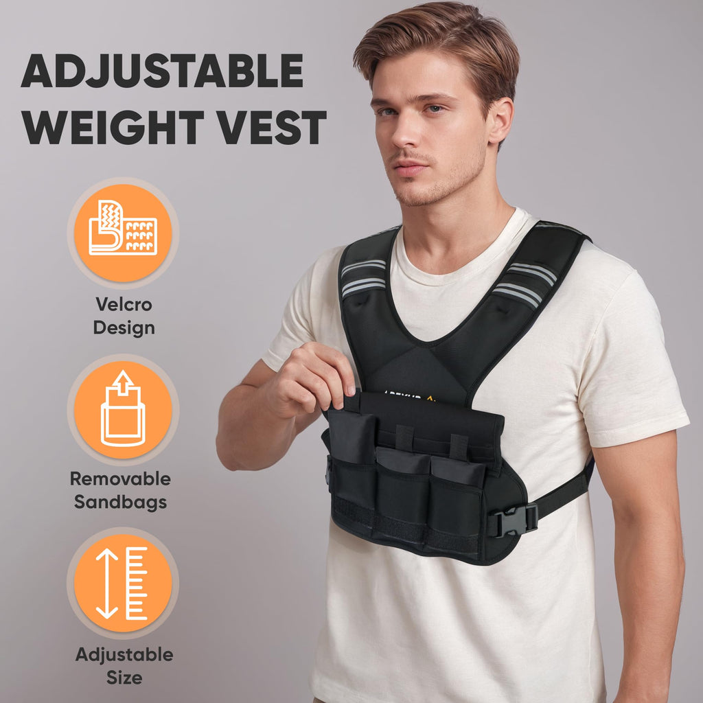 Adjustable Ankle Weights and Weighted Vest Z8072