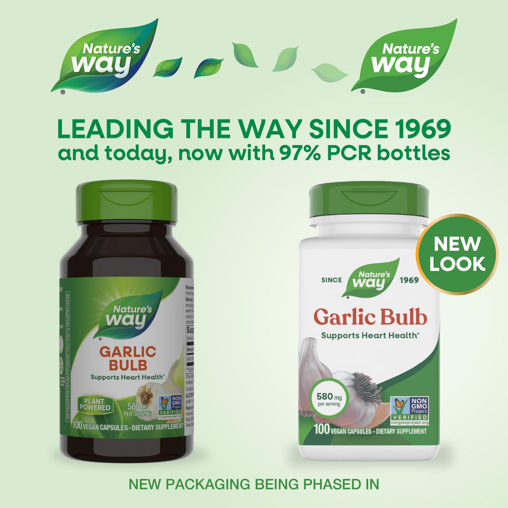 Garlic Bulb Capsules 580mg 100 ct W1037