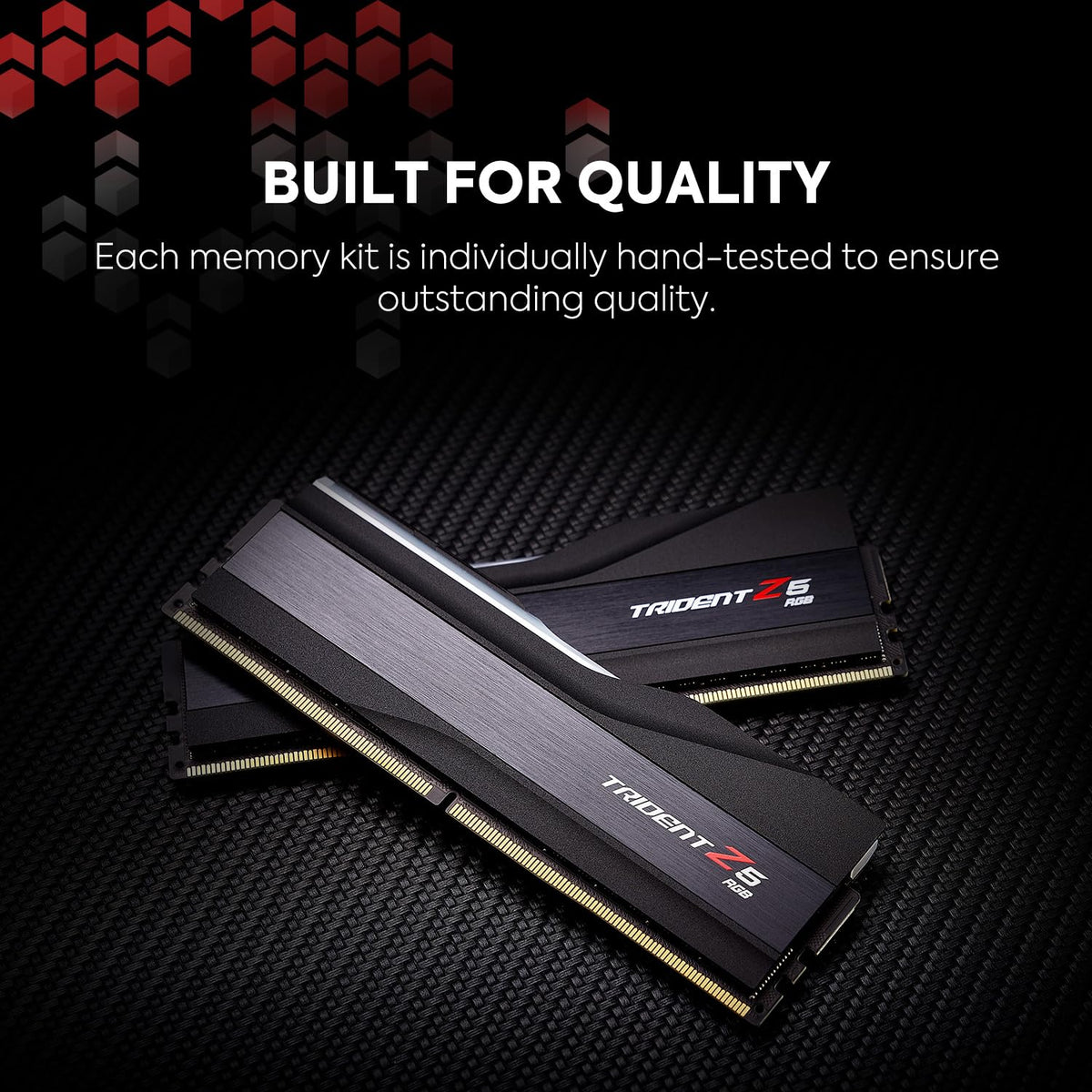 DDR5 RAM 64GB (2x32GB) 6400MT/s Matte Black Q740