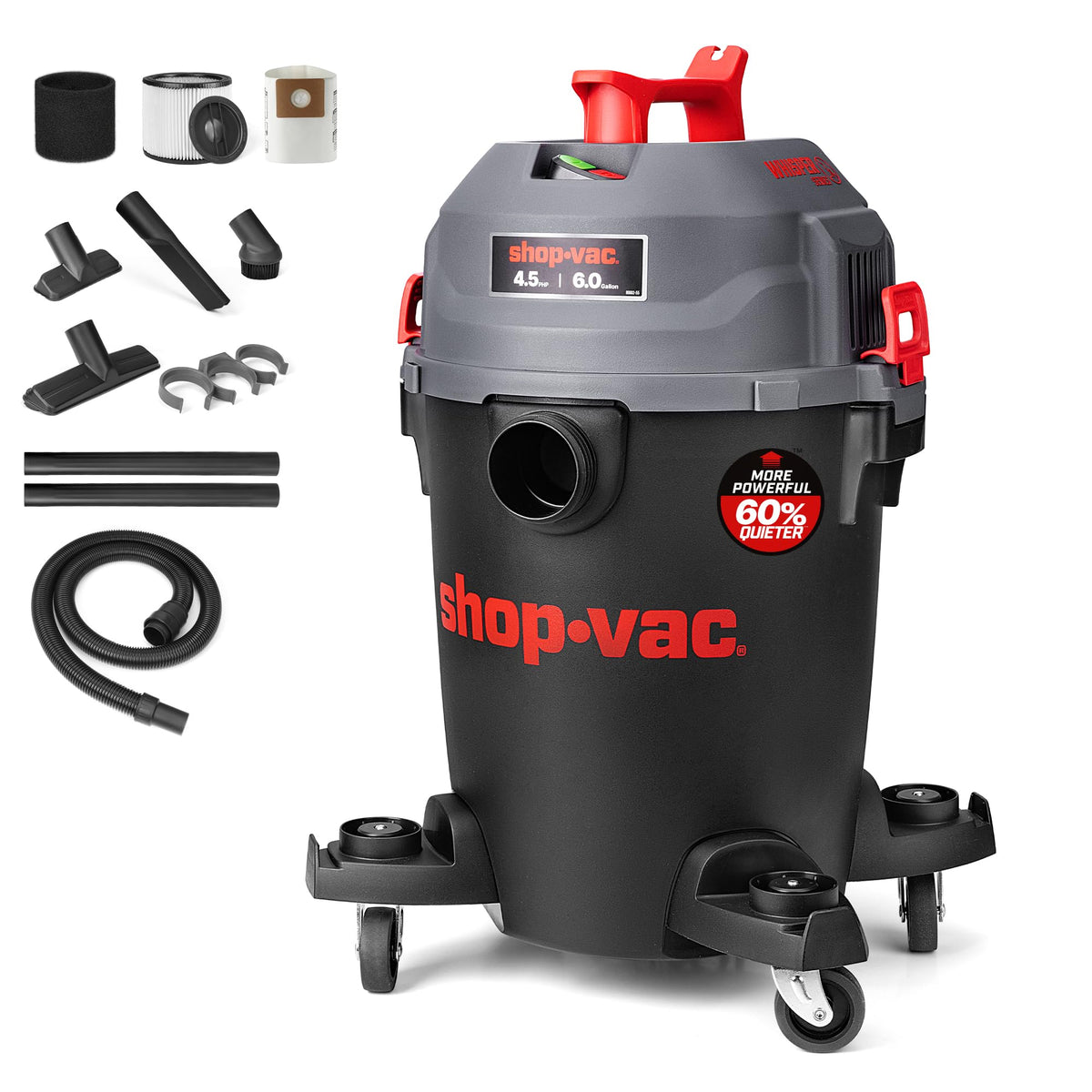 6 Gallon Wet and Dry Shop Vacuum I81267