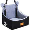 Dog Car Seats for Small/Medium Dogs up to 33lbs (Grey Black) P72840
