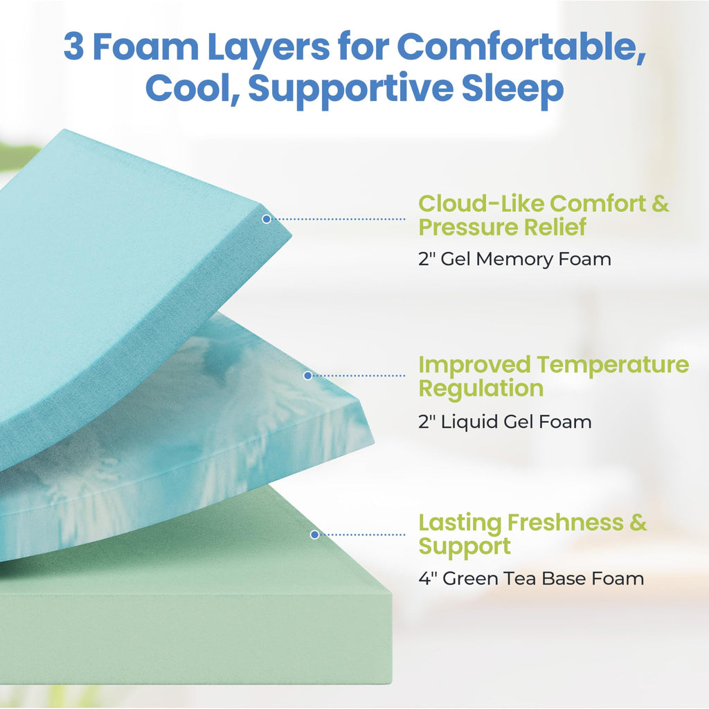 8 Inch Gel Memory Foam Mattress C13731