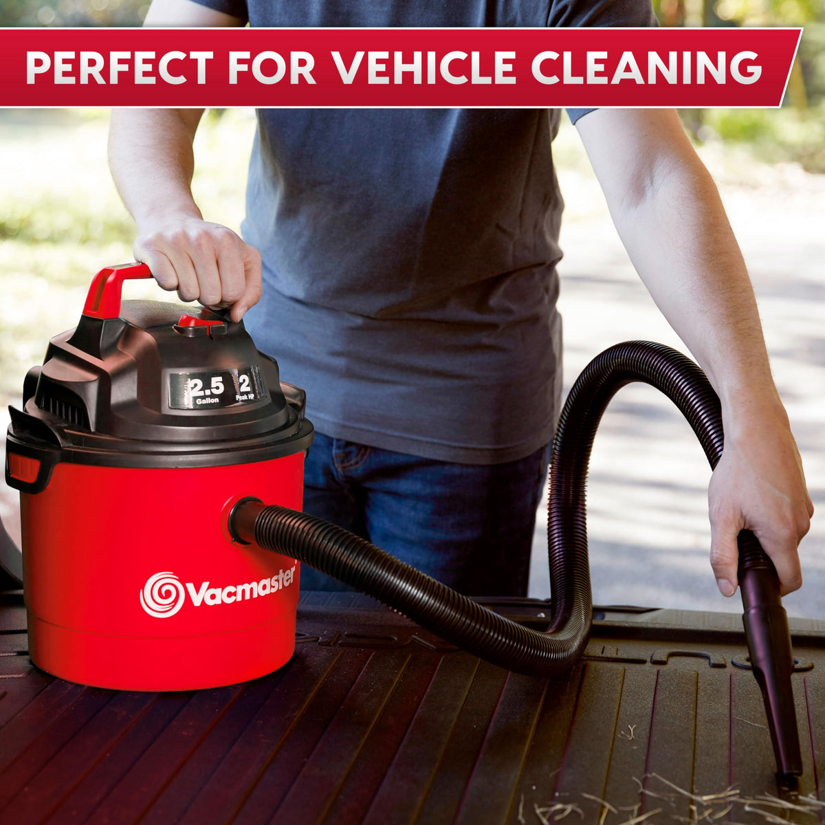 2.5-Gal Wall Mount Wet/Dry Vacuum L325