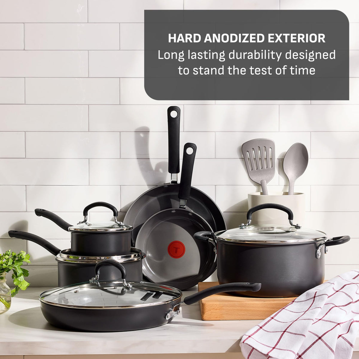 12-Piece Ceramic Nonstick Cookware Set H718