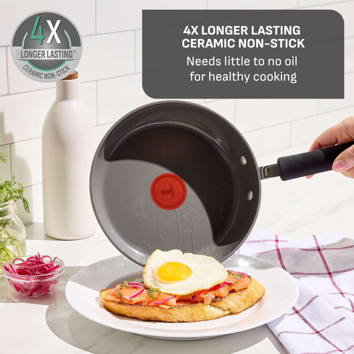 12-Piece Ceramic Nonstick Cookware Set H718