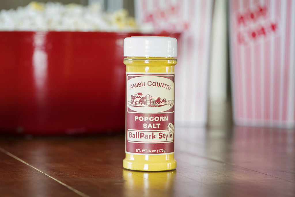 6 lb Baby White Popcorn, 30 oz Coconut Oil, 5.5 oz Butter Salt Bundle R2157