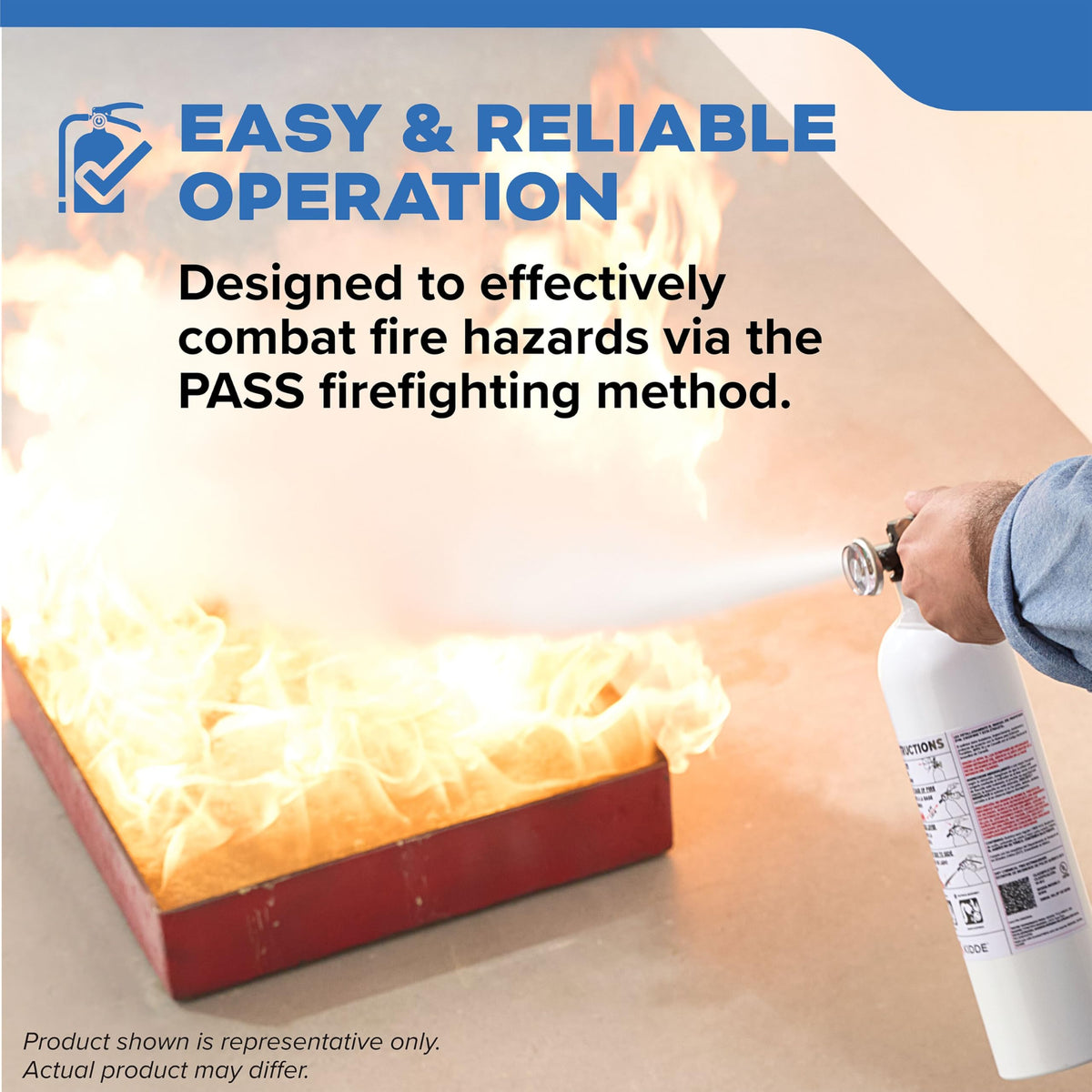 Fire Extinguisher 1-A:10-B:C 1 Pack R95528