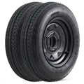 4.80-12 Trailer Tires with 12 in Rims, 2 Pack H730