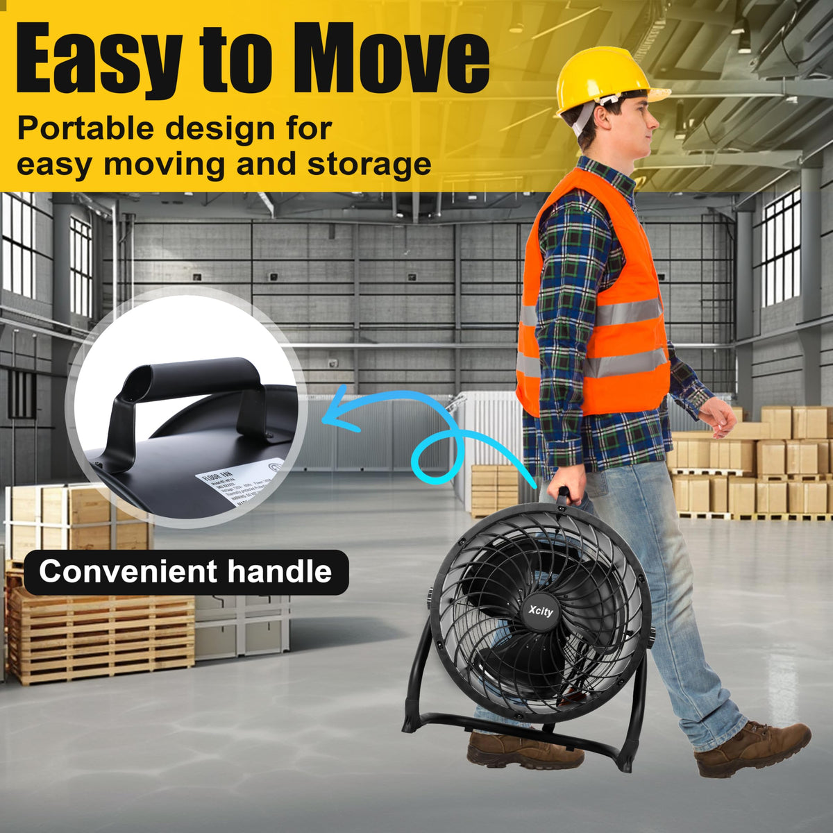14 Inch Industrial Drum Fan I720