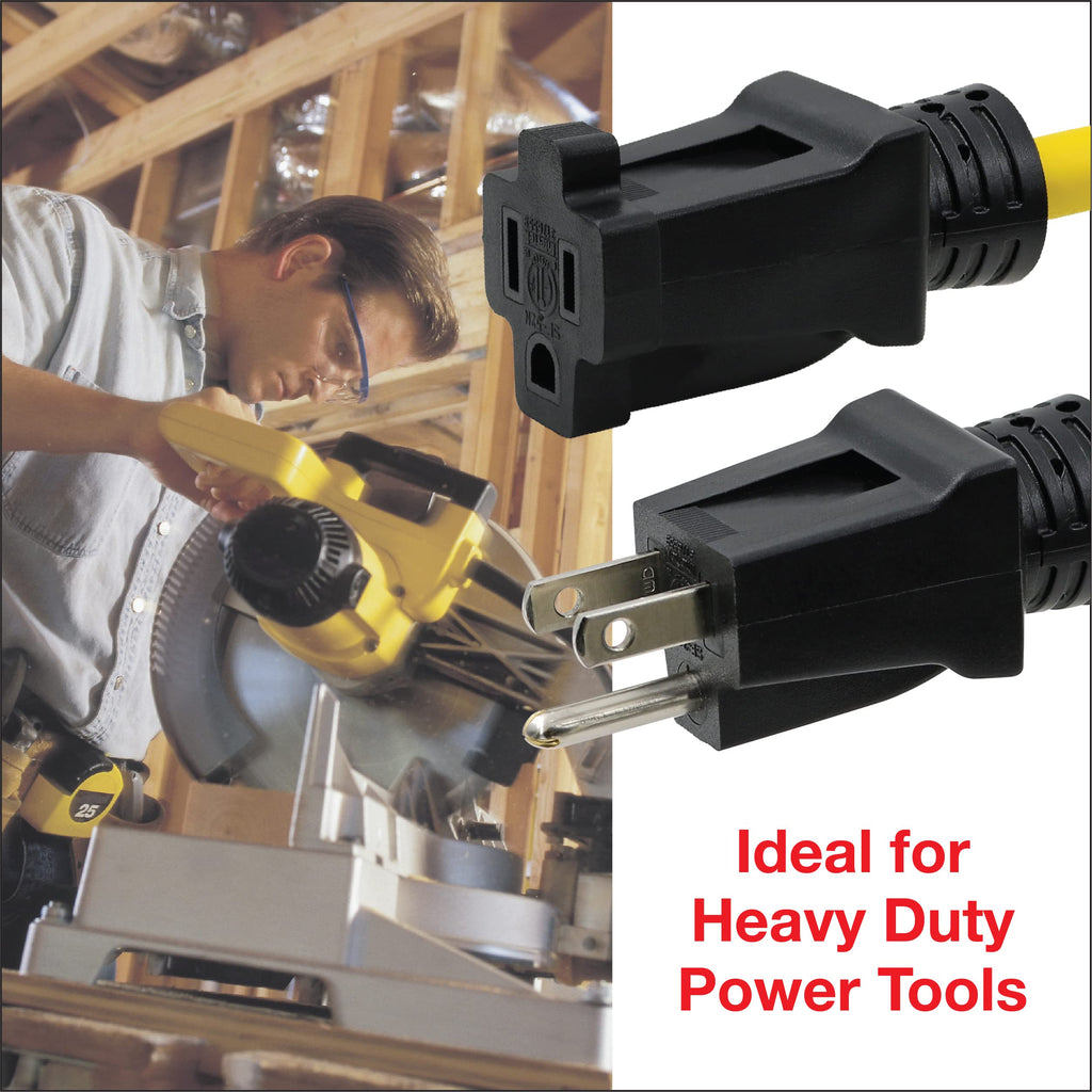 50 ft 12/3 SJTW Heavy Duty Outdoor Extension Cord X8639