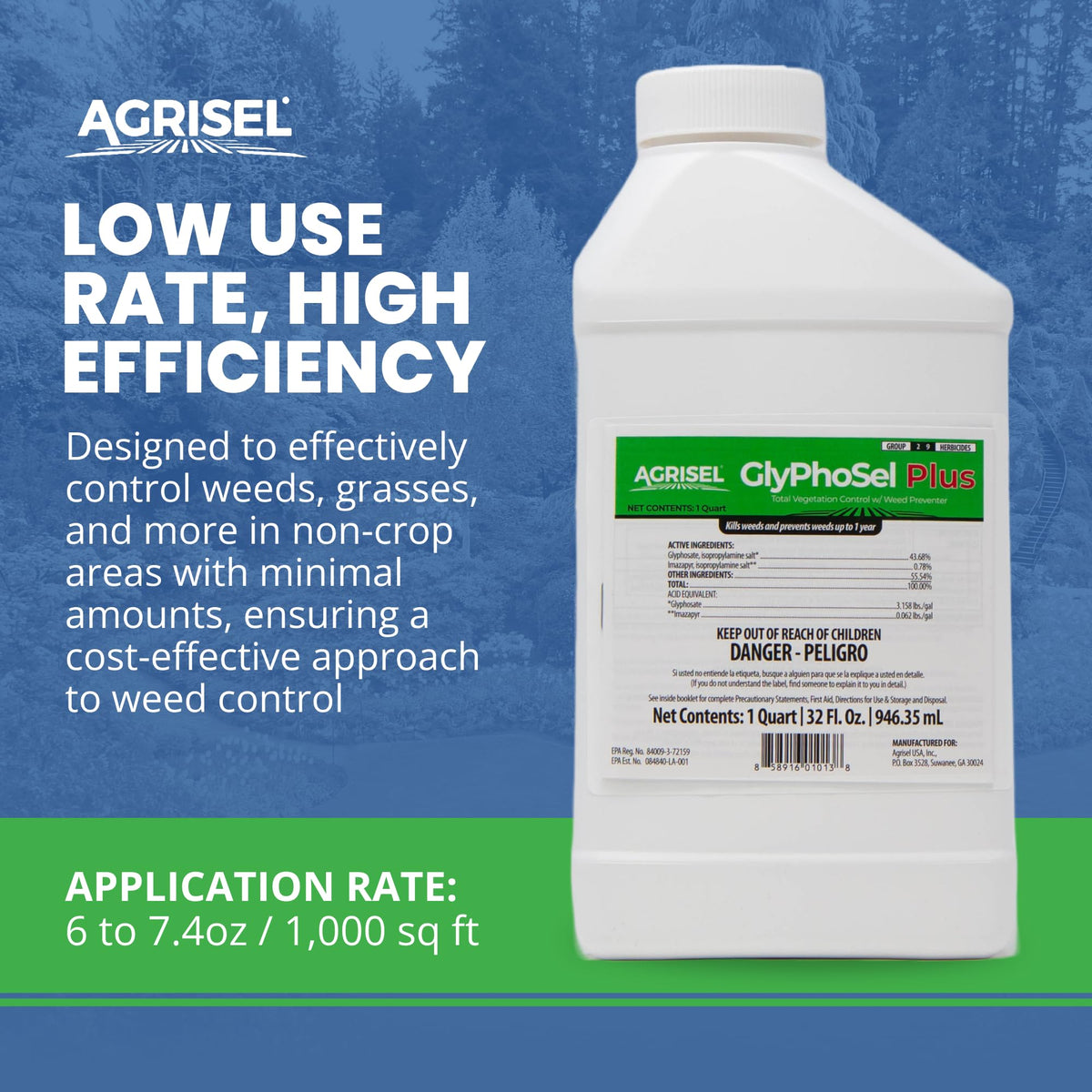 32 Ounces Post Emergent Weed Killer M955