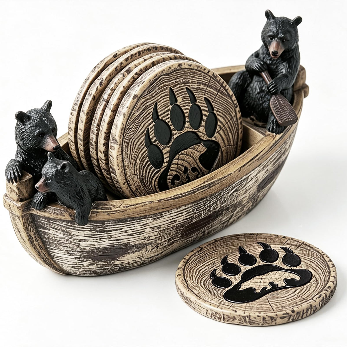 6 Non-Slip Bar Coasters P59700