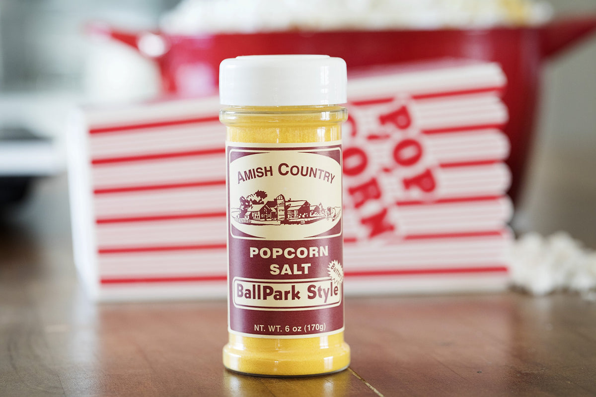 6 lb Baby White Popcorn, 30 oz Coconut Oil, 5.5 oz Butter Salt Bundle R2157