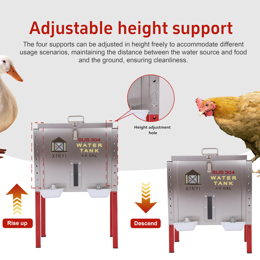 Automatic Chicken Waterer 4.9 Gallon O9932
