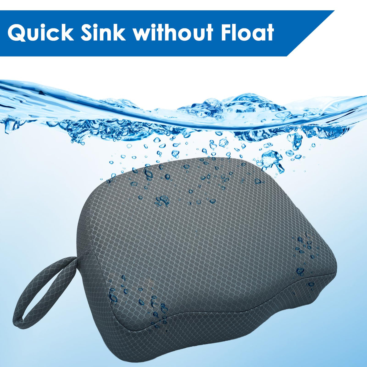 Gray Weighted Hot Tub Booster Seat H40154