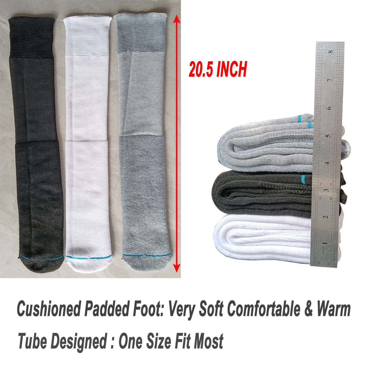 Grey Replacement Sock Liner for Walking Boots 4 Pair U286126