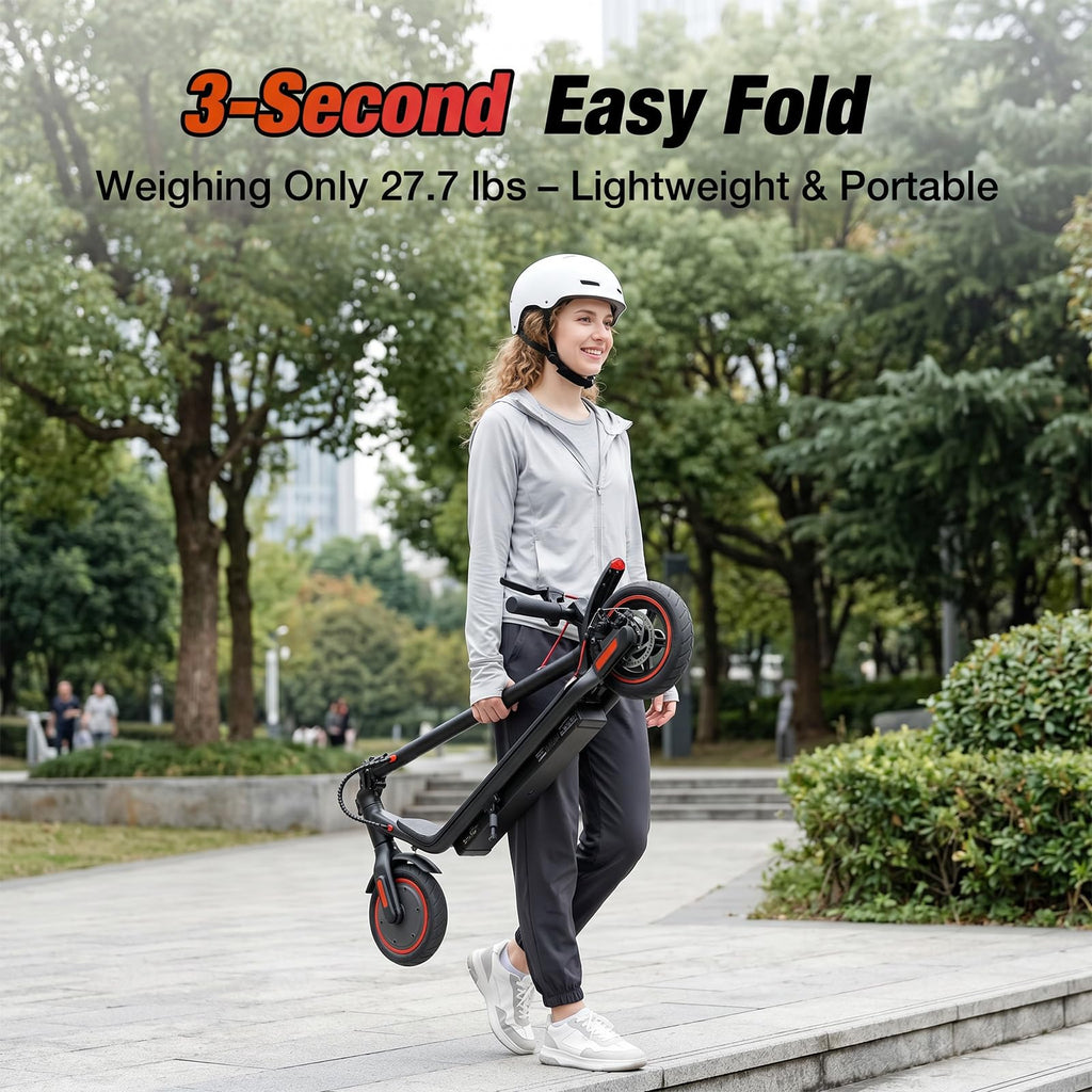 Electric Scooter with 8.5" Pneumatic Tires H39030