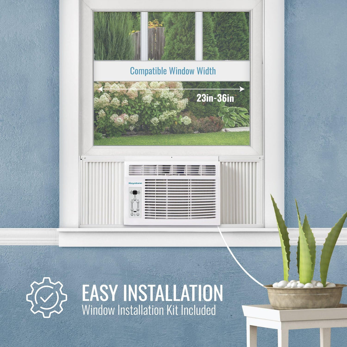 8,000 BTU Window Air Conditioner J3844