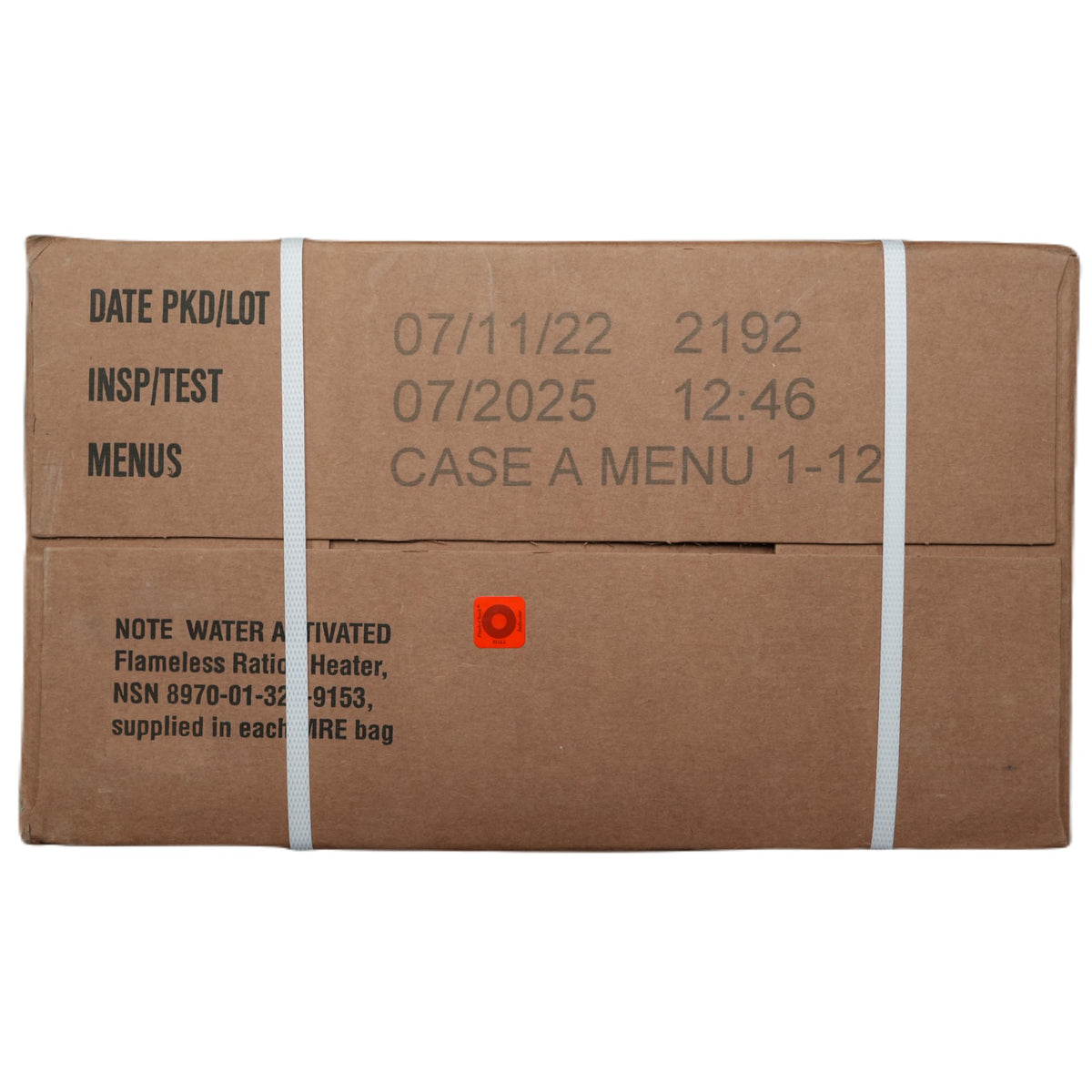 12 Pack Meals Ready to Eat with Flameless Heaters H43164
