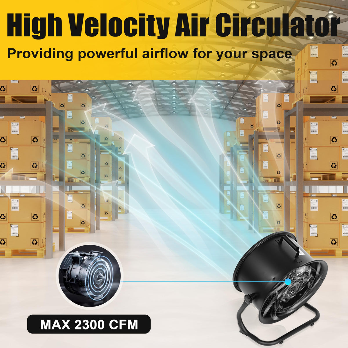 14 Inch Industrial Drum Fan I720