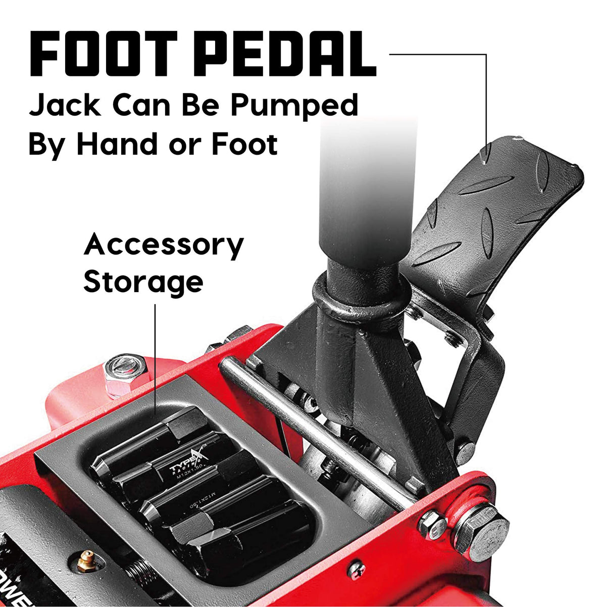 2.5 Ton Low Profile Fast Lift Floor Jack F33452