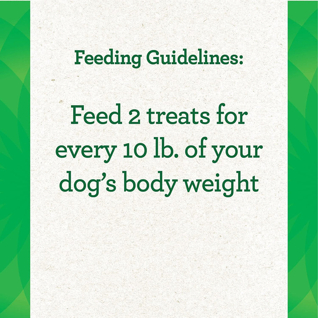 Peanut Butter Tablet Size Dog Treats 30 Count Pack of 6 T481259