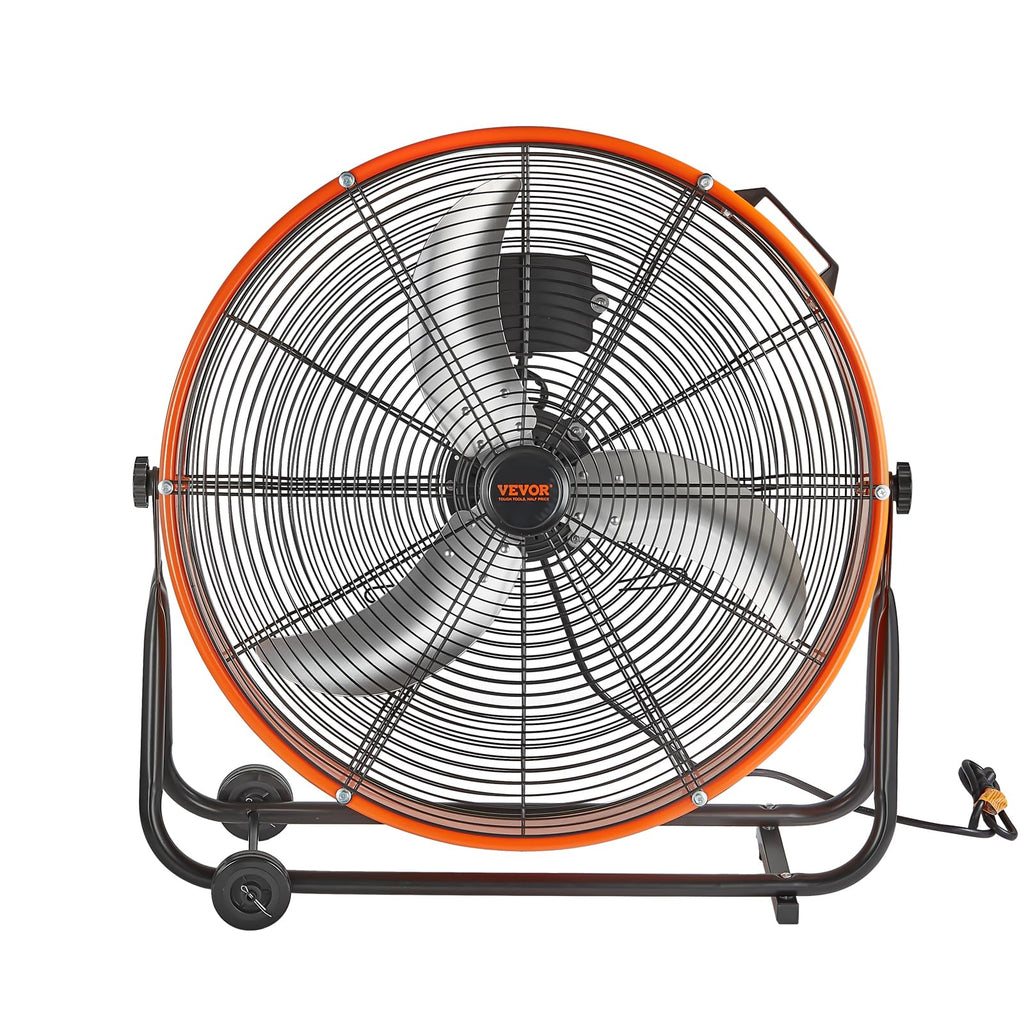 24" High Velocity 3-Speed Industrial Drum Fan C5397