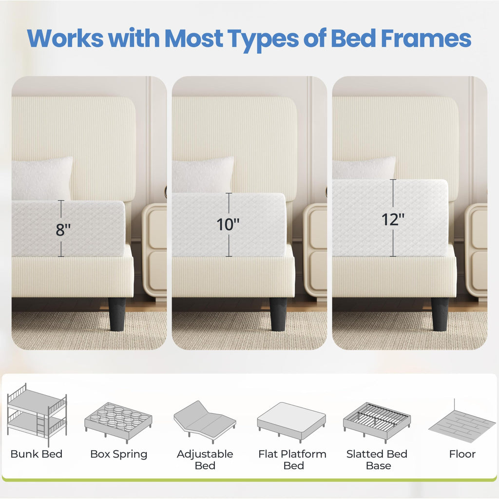 8 Inch Gel Memory Foam Mattress C13731