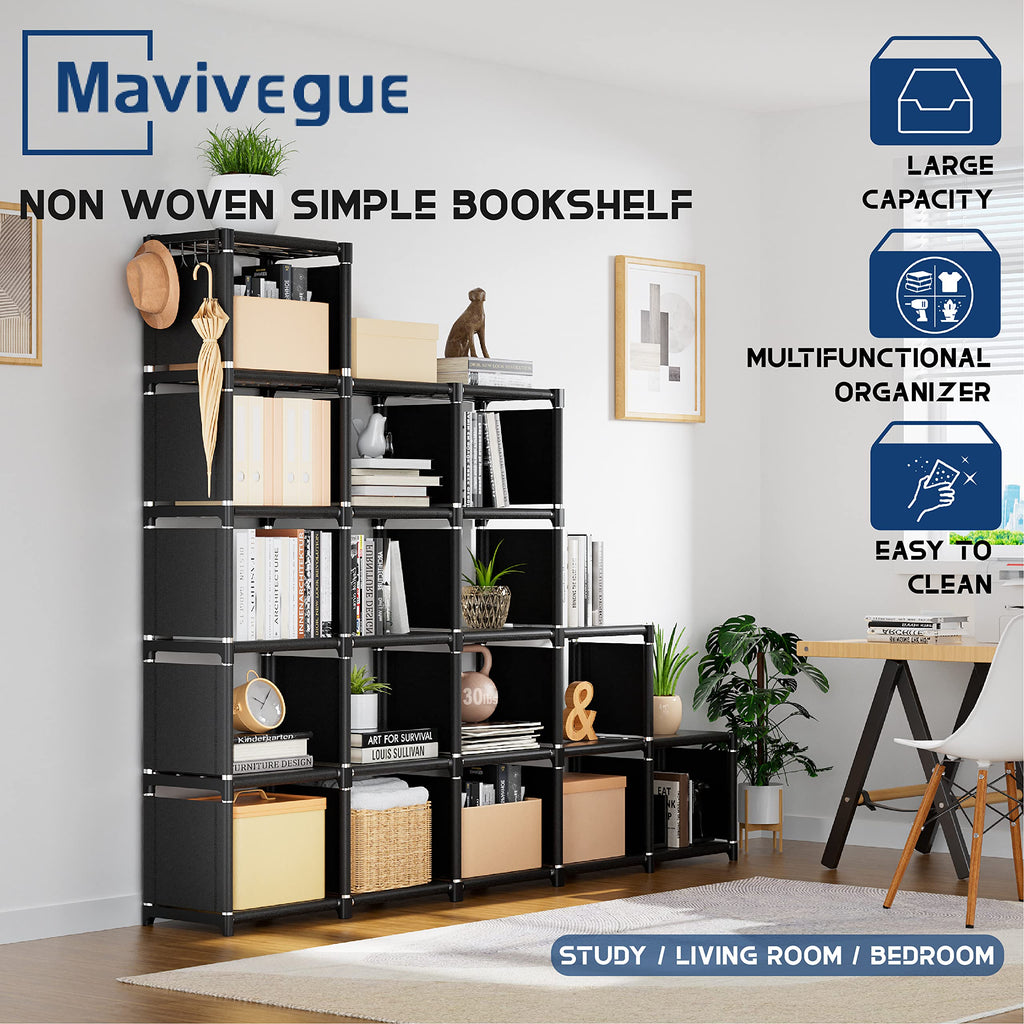 18 Cube Extra Large Bookcase Storage Organizer H5743