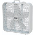 20-Inch Portable Box Fan with 3-Speed Control White T609