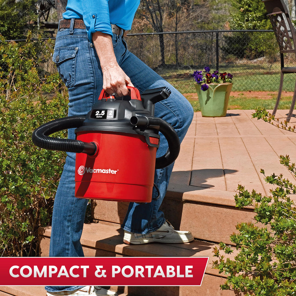 2.5-Gal Wall Mount Wet/Dry Vacuum L325