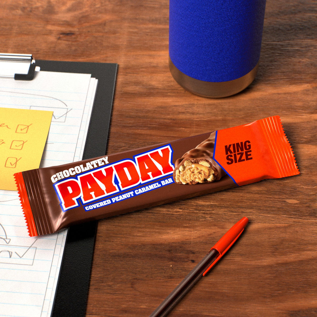 Chocolatey Peanut Caramel King Size Candy Bar 3.1 oz Z7953