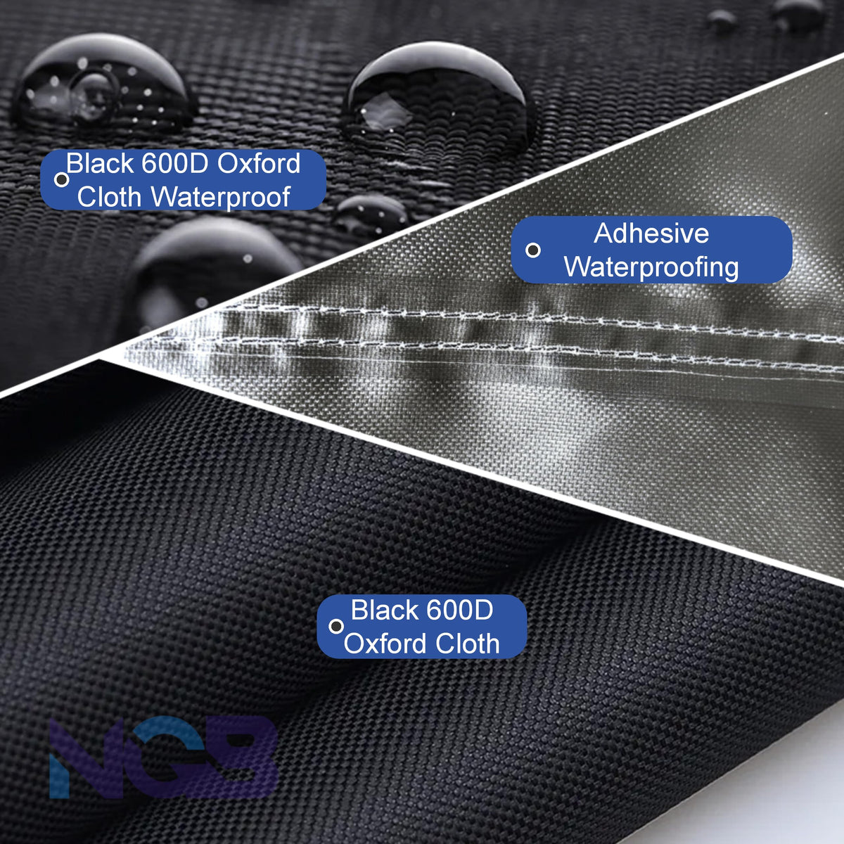 Waterproof Oxford Fabric Outdoor Kennel Cover P8215