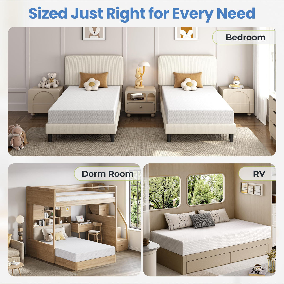 8 Inch Gel Memory Foam Mattress C13731